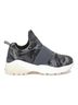 J/Slides Black Women's Manic Lycra Sneaker Size 10 - photo 1