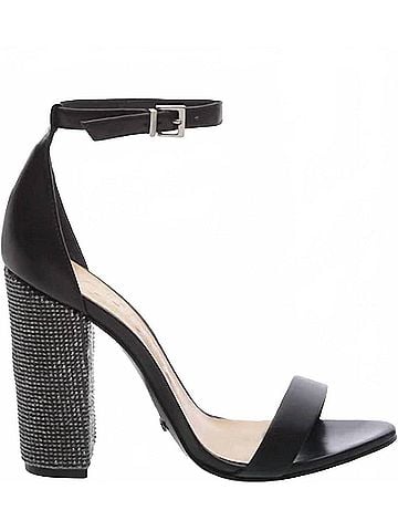 Schutz Women's Embellished Block Heel Sandal (view 1)