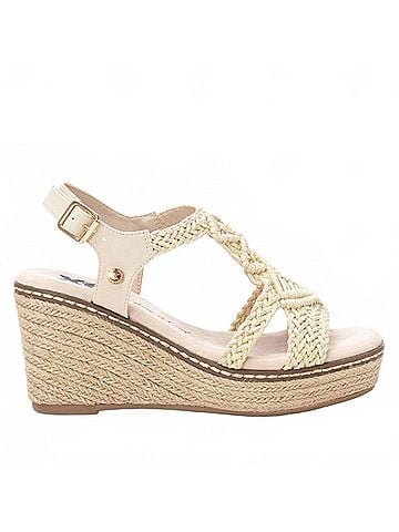 XTI Women's Textile Wedge Sandal (view 1)