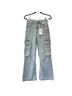 Zara 100% Cotton Solid Blue Jeans Size 0 - photo 1