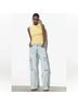 Zara 100% Cotton Solid Blue Jeans Size 0 - photo 10