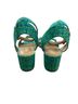 Michael Kors Multi Color Green Blue Heels Size EU 40 1/2 - photo 2