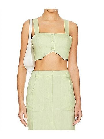 Amanda Uprichard Royston Crop Top (view 2)