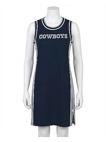 Starter Women's Dallas Cowboys Slam Dunk Tank Dress (view 1)