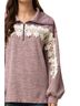 Entro Print Purple All About The Lace Pullover Size L - photo 5