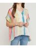 Entro Print White Placket Top Size S - photo 2