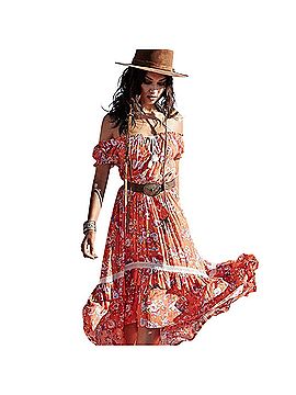 green emerald velvet dress My Sleeping Gypsy | Merezhivo Long Dress | Red