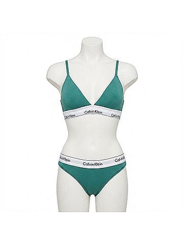 Calvin Klein Icon Cotton Modal Lightly Lined Triangle Bralette (view 1)