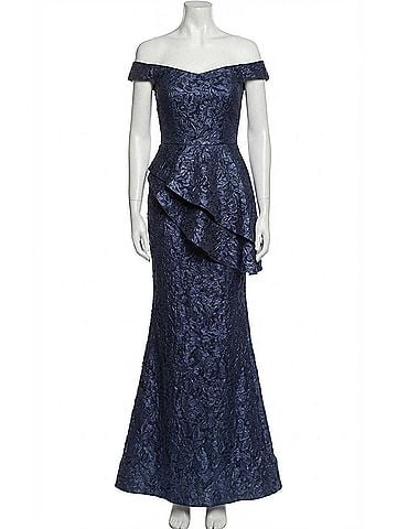 Jovani Off The Shoulder Mermaid Gown (view 1)