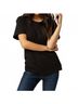 Fifteen Twenty Solid Black Basic Short Sleeve Tee Size XS - photo 4