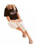Fifteen Twenty Solid Black Basic Short Sleeve Tee Size XS - photo 5