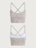 Varley Floral Pink Move Irena Bra Size S - photo 4