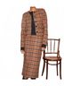 Fifteen Twenty Plaid Brown Jackie Micro Jacket Size S - photo 5
