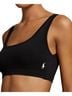 Polo by Ralph Lauren Solid Black Full Coverage Bralette Size XL - photo 3