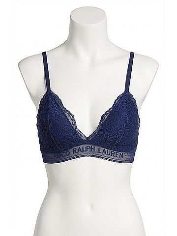 Polo by Ralph Lauren Tonal Logos Band Triangle Bralette (view 1)