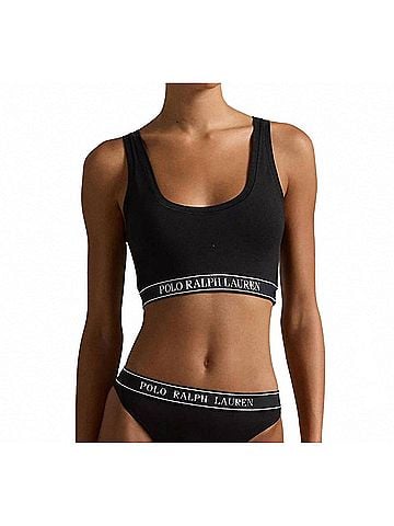 Polo by Ralph Lauren Scoop Neck Cropped Tank Top (view 2)