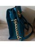 Michael Kors 100% Leather Blue Green Leather Tote One size - photo 15