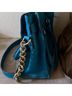 Michael Kors 100% Leather Blue Green Leather Tote One size - photo 6