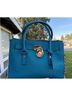 Michael Kors 100% Leather Blue Green Leather Tote One size - photo 3