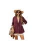 Madewell 100% Cotton 100% Polyester Burgundy Blazer Size S - photo 1