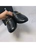 Coach 100% Leather Black Flats Size 10 - photo 4