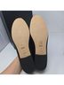 Coach 100% Leather Black Flats Size 10 - photo 5