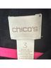 Chico's Solid Black Long Sleeve Top Size XL - photo 3