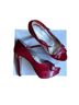 BCBGeneration Red Heels Size 8 1/2 - photo 1