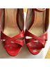 BCBGeneration Red Heels Size 8 1/2 - photo 12