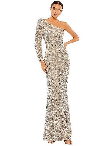 Mac Duggal One Shoulder  Cocktail Dress (view 1)