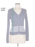 Ann Taylor 100% Silk Blue Cardigan Size M - photo 5