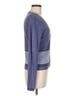 Ann Taylor 100% Silk Blue Cardigan Size M - photo 4