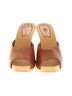 Kf L.T.D 100% Leather Tan Mule/Clog Size 7 - photo 2