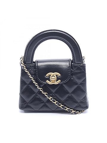 Chanel Chanel Matelassé Shoulder Bag/Handbag, Lambskin Leather, Women's, Black (view 1)
