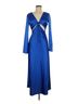 Topshop Blue Cocktail Dress Size 6 - photo 1