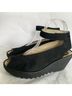 FLY London 100% Suede Print Black Sandals Size 8 1/2 - photo 4
