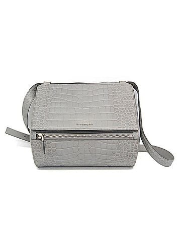 Givenchy Givenchy Pandora Box Medium Women's Leather Shoulder Bag Gray (view 1)