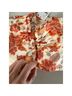 Free People Floral Orange Purple Ivory Tank Top Size S - photo 5