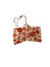 Free People Floral Orange Purple Ivory Tank Top Size S - photo 2