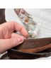 Cole Haan 100% Leather Snake Print Brown Ankle Boots Size 7 - photo 7