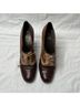 Stuart Weitzman 100% Leather Solid Brown Heels Size 8 1/2 - photo 12