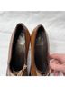 Stuart Weitzman 100% Leather Solid Brown Heels Size 8 1/2 - photo 3