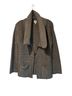 Armani Collezioni Solid Gray Jacket Size 8 - photo 1