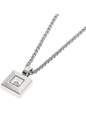 Chopard Chopard Happy Diamonds Necklace 18K White Gold Women's (view 1)