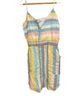 Splendid Stripes Yellow Blue Gray Casual Dress Size S - photo 1