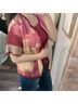 St. John Print Red Yellow Cardigan Size 10 - photo 5