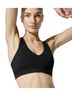 Carbon38 Solid Black Sports Bra Size L - photo 1