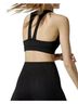 Carbon38 Solid Black Sports Bra Size L - photo 2