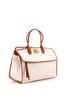 Salvatore Ferragamo Tan Brown Studio Soft Satchel Canvas Large One size - photo 4