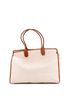 Salvatore Ferragamo Tan Brown Studio Soft Satchel Canvas Large One size - photo 2